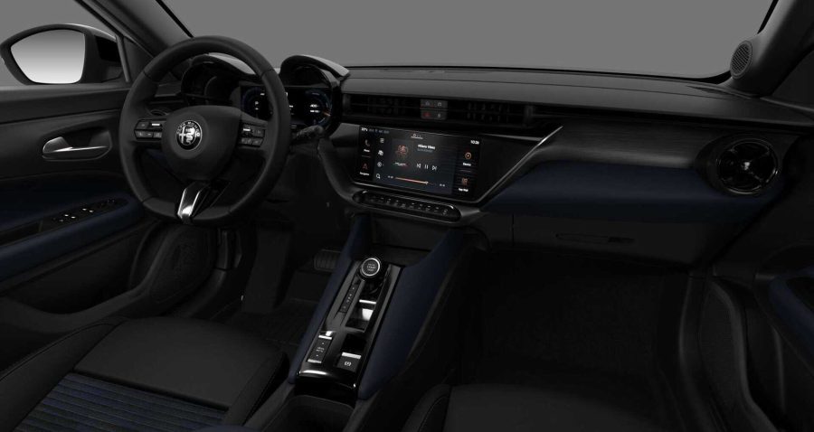 Renting Coches Alfa Romeo Junior Elettrica Blanco, Negro