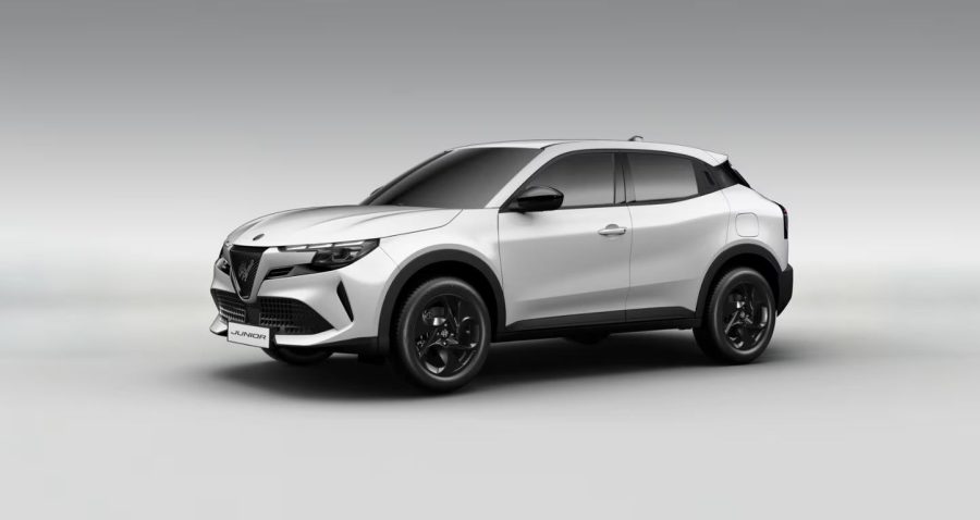 Renting Coches Alfa Romeo Junior Ibrida Blanco