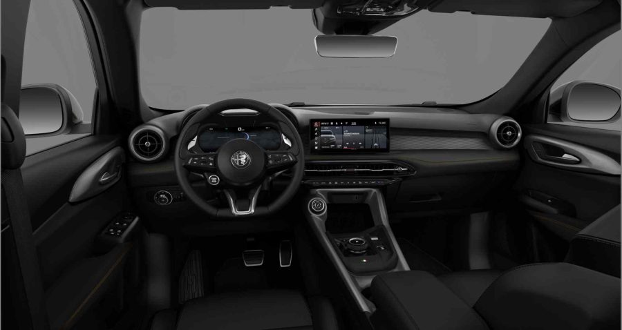 Renting Coches Alfa Romeo Tonale 1.3 PHEV Q4 AT6 Veloce Blanco Alfa