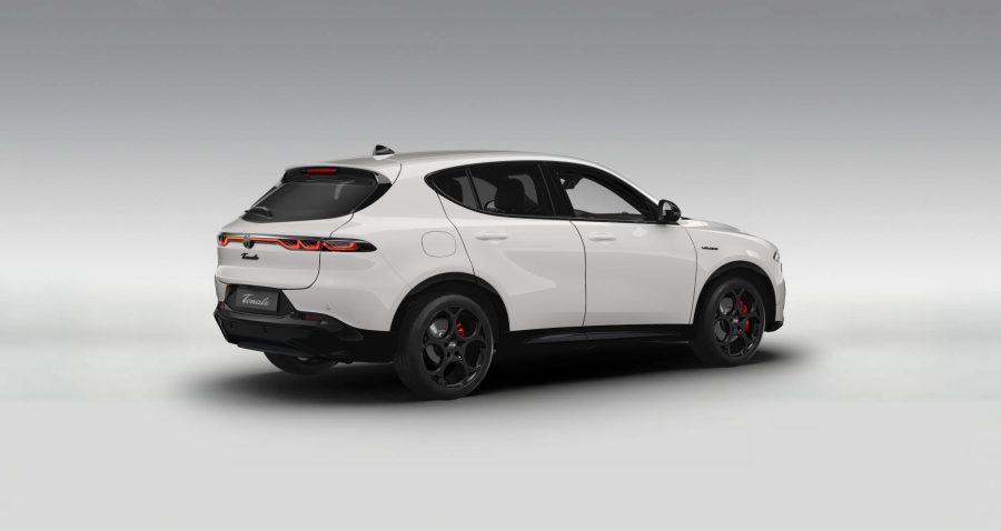 Renting Coches Alfa Romeo Tonale 1.3 PHEV Q4 AT6 Veloce Blanco Alfa