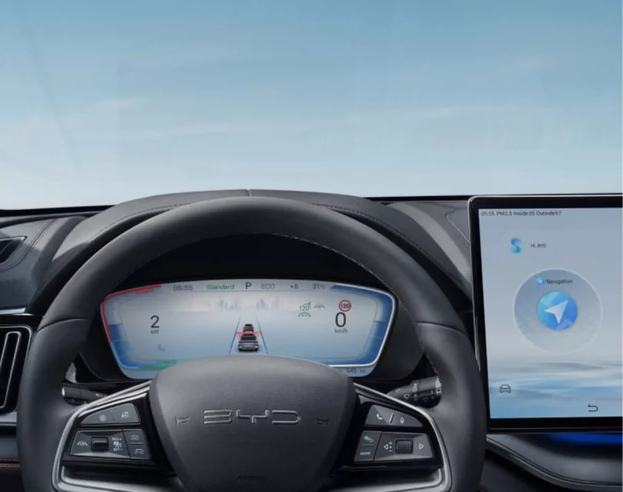 Renting Coches BYD SEAL U DM-I Design Time Grey