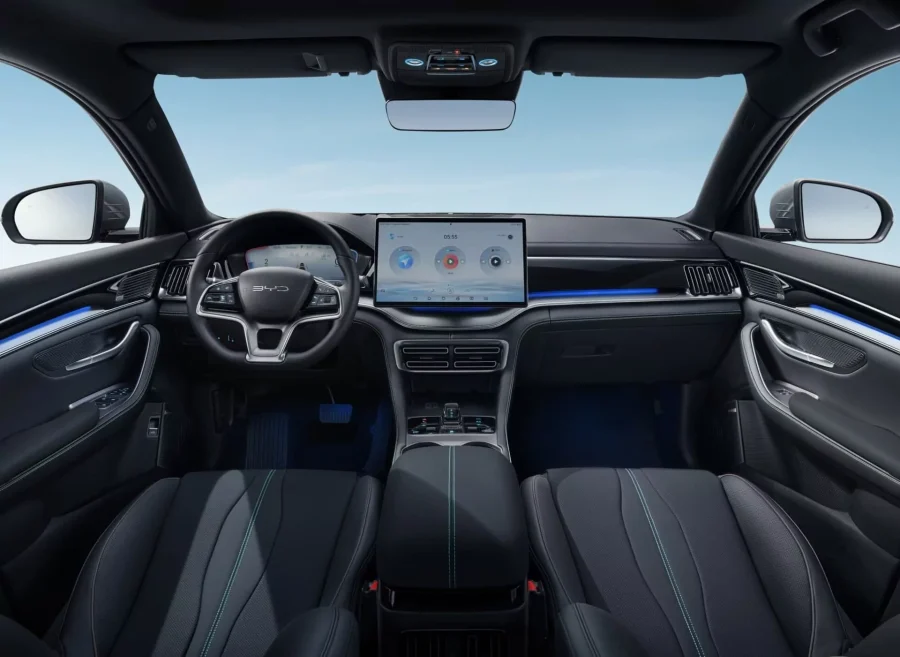 Renting Coches BYD SEAL U DM-I Design Time Grey