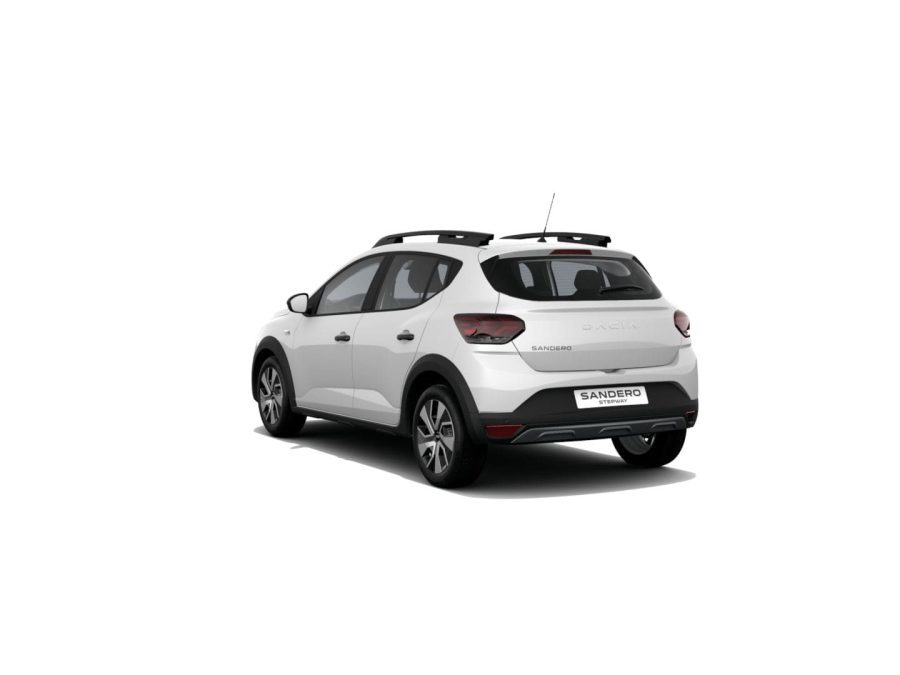 Renting Coches Dacia Sandero Stepway 74kW ECO-G Essential Blanco Glaciar
