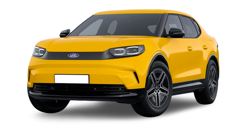 Renting Coches Ford Capri-Premium Rango Extendido RWD Amarillo Vivid