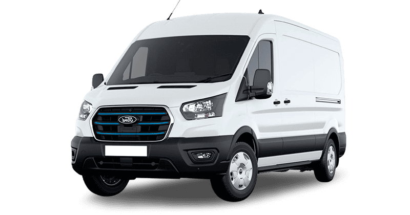 Renting Coches Ford Transit-Van 350 L3 BEV RWD Trend Blanco