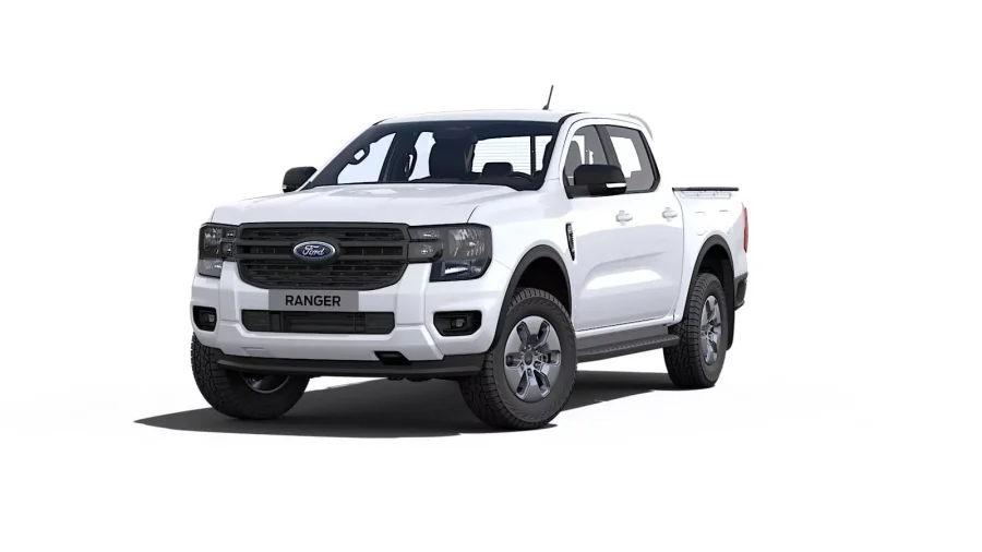 Renting Coches Ford Ranger XLT Doble Cabina 2.3 TIVCT PHEV Auto. Blanco