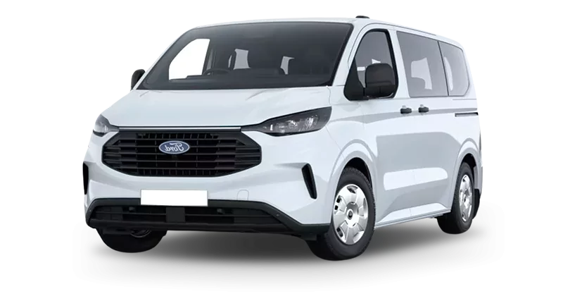 Renting Coches Ford Transit Custom Kombi 2.0 EcoBlue 320 L1 Trend Blanco