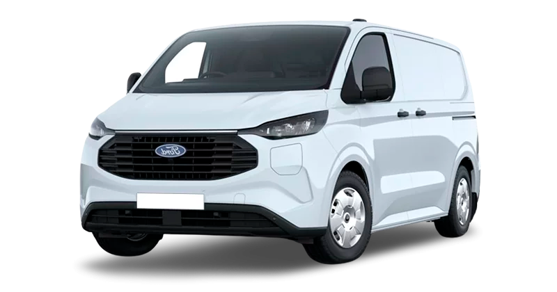 Renting Coches Ford Transit Custom Furgón Van 2.0 Ecoblue 280 L1 Trend Blanco