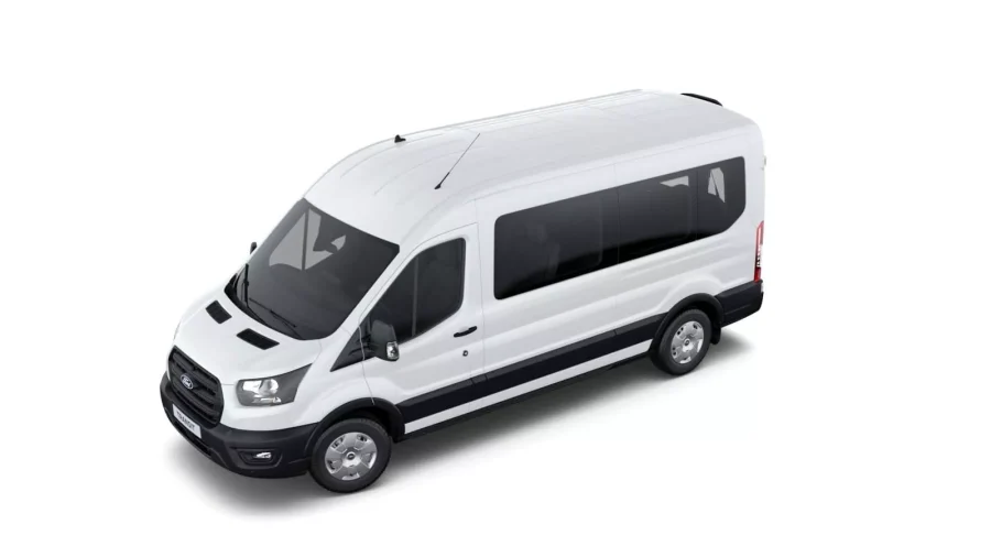 Renting Coches Ford Transit Kombi EcoBlue Auto FWD 350 L3 Trend Blanco