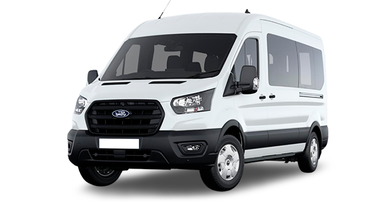 Renting Coches Ford Transit Kombi EcoBlue Auto FWD 350 L3 Trend Blanco