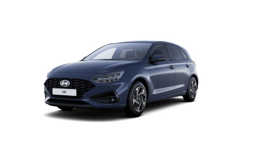 Renting Coches Hyundai i30 1.0 TGDI 48v Klass DCT 5P Sailing Blue