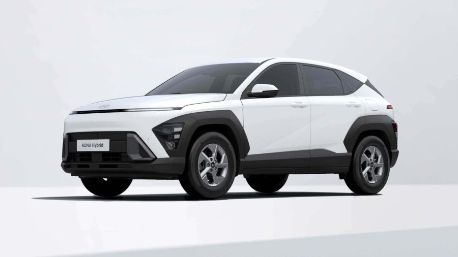 Renting Coches Hyundai Kona 1.6 GDI HEV DT Maxx Atlas White