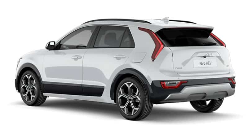 Renting Coches Kia Niro 1.6 HEV Concept Clear White, Runway Red, Aurora Black, Steel Gray, Interstellar Gray