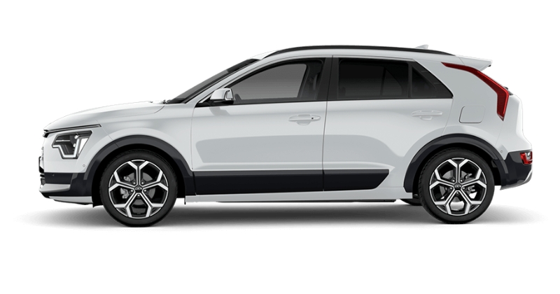 Renting Coches Kia Niro 1.6 HEV Concept Clear White, Runway Red, Aurora Black, Steel Gray, Interstellar Gray