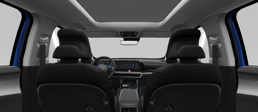 Renting Coches Kia Sportage 1.6 T-GDi HEV Drive 4×2 Cassa White, Dark Penta Metal, Deluxe White