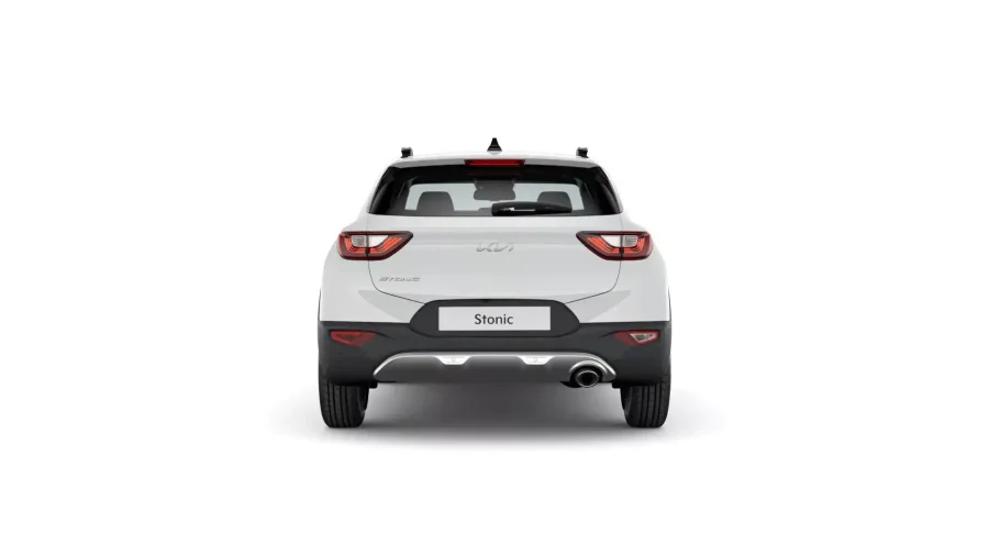 Renting Coches Kia Stonic 1.0 T-GDi MHEV MT Concept Clear White, Astro Grey