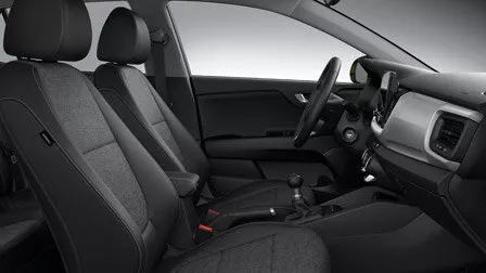 Renting Coches Kia Stonic 1.0 T-GDi MHEV MT Concept Clear White, Astro Grey