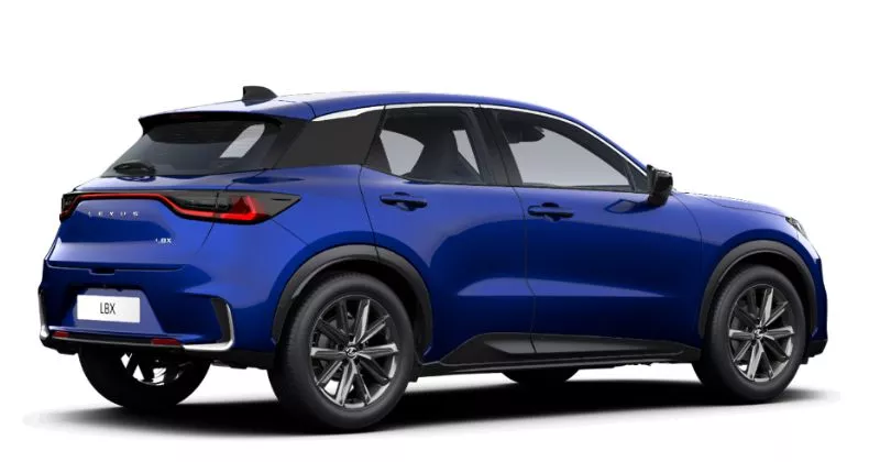 Renting Coches Lexus LBX Elegant Azul Menorca, Rojo Hollywood, Blanco Santorini, Plata, Gris Berlin, Negro Detroit