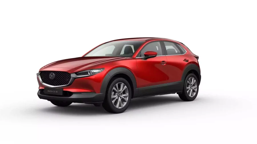 Renting Coches Mazda CX-30 2.5 e-SKYACT G MHEV Automático Centre-Line Soul Red