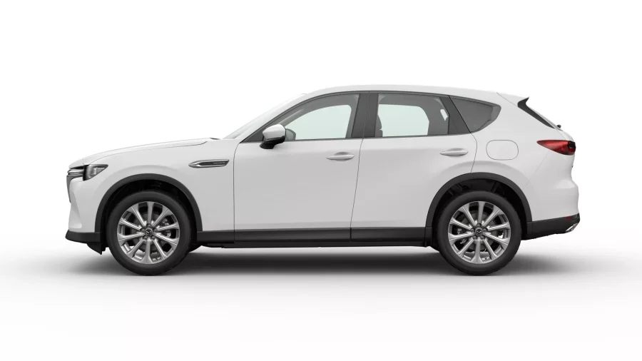 Renting Coches Mazda CX-60 3.3 e-Skyactiv D MHEV 8AT 2WD Exclusive-line Artic White