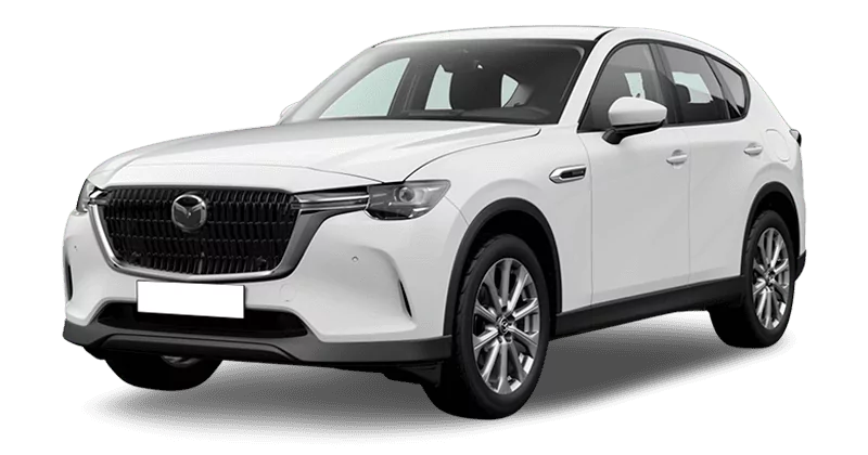 Renting Coches Mazda CX-60 3.3 e-Skyactiv D MHEV 8AT 2WD Exclusive-line Artic White