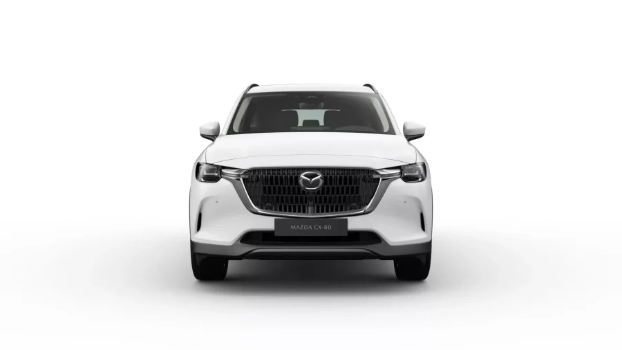 Renting Coches Mazda CX-80 3.3 D MHEV Exclusive-Line Blanco