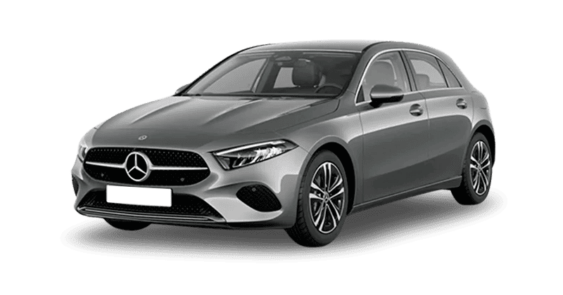 Renting Coches Mercedes Benz Clase A 180d Gris Montaña Metalizado