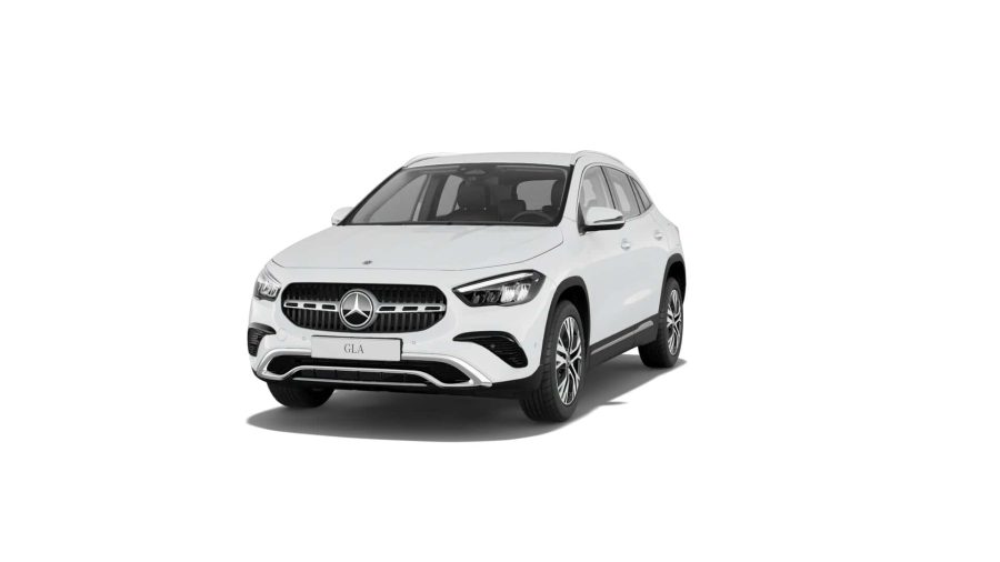 Renting Coches Mercedes Benz GLA 250 e Blanco Polar, Negro Noche