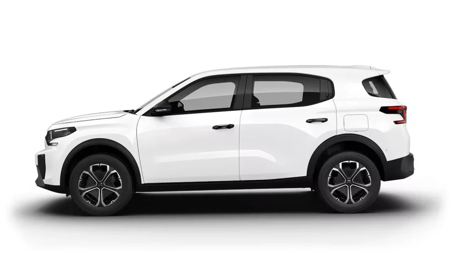 Renting Coches Citroën C3 Aircross Turbo You Pack Plus Blanco Polar, Mercury Grey 