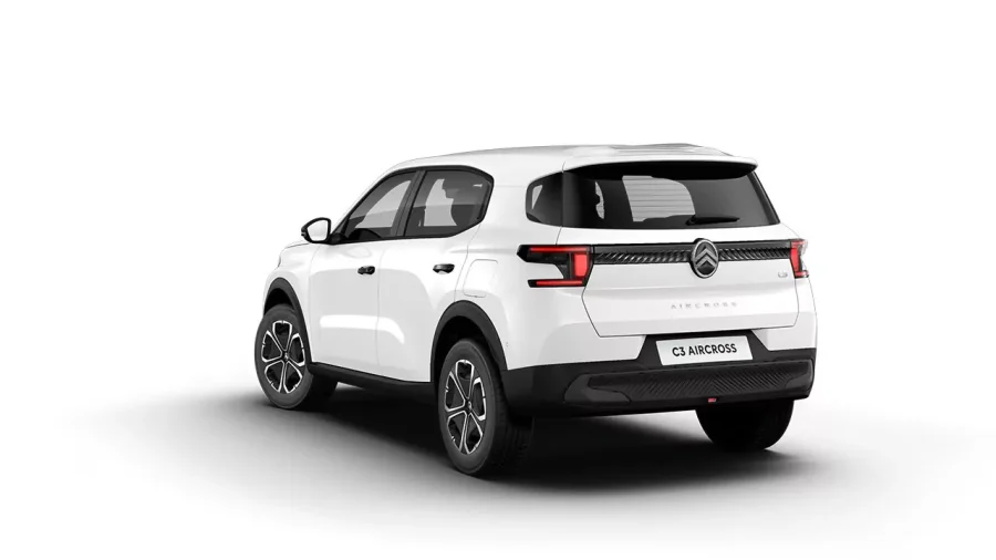 Renting Coches Citroën C3 Aircross Turbo You Pack Plus Blanco Polar, Mercury Grey 