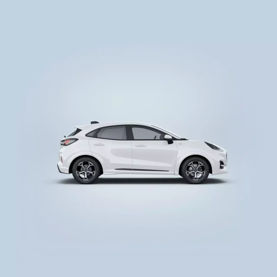 Renting Coches Ford Puma 1.0 EcoBoost MHEV ST-Line Blanco Frozen