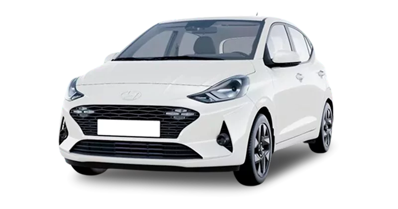 Renting Coches Hyundai i10-1.0 Klass AT Atlas White