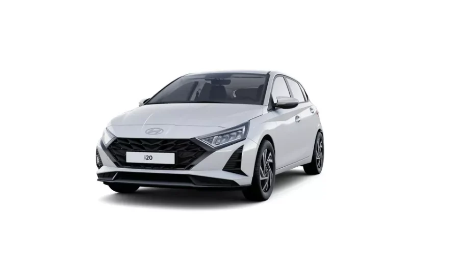 Renting Coches Hyundai i20 5p 1.0 TGDI Klass Atlas White