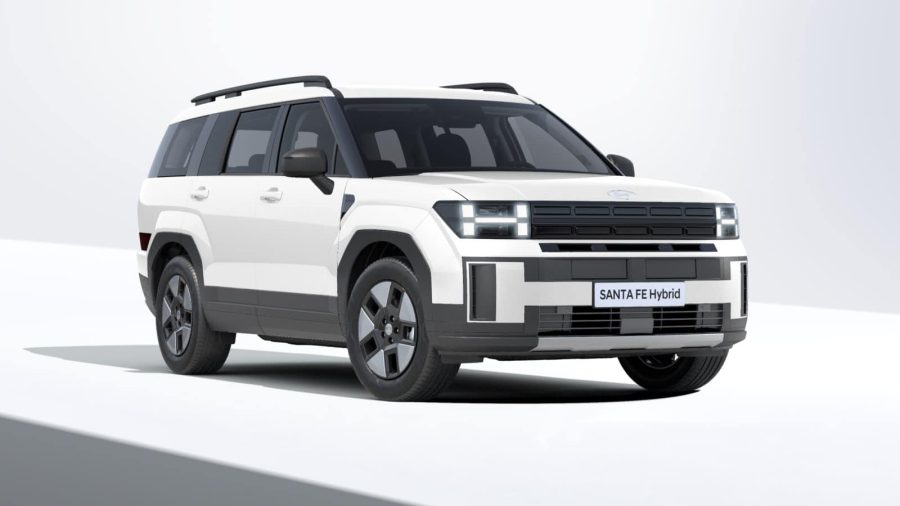 Renting Coches Hyundai Santa Fe 1.6T PHEV 4X4 AT Maxx White Cream