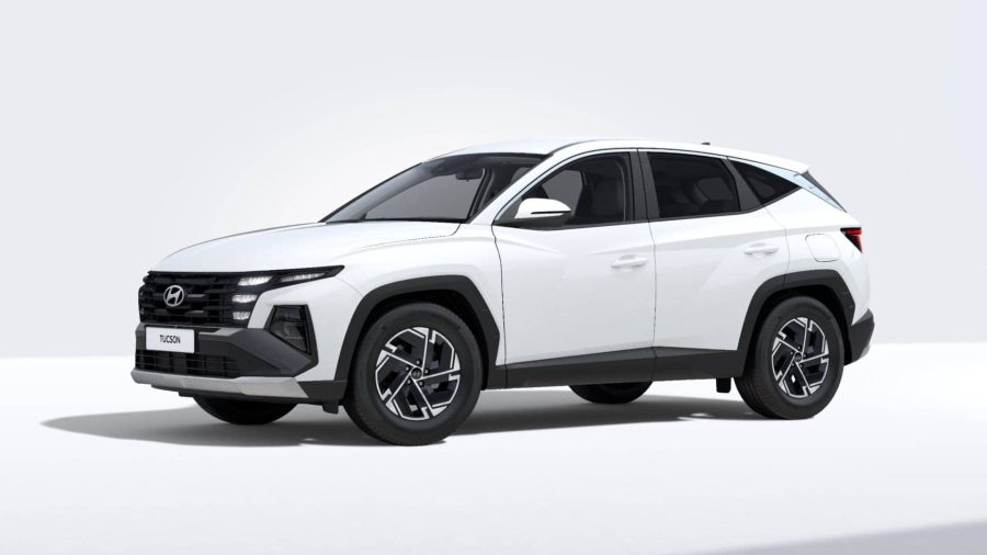 Renting Coches Hyundai Tucson 1.6T HEV AT KLASS Atlas White