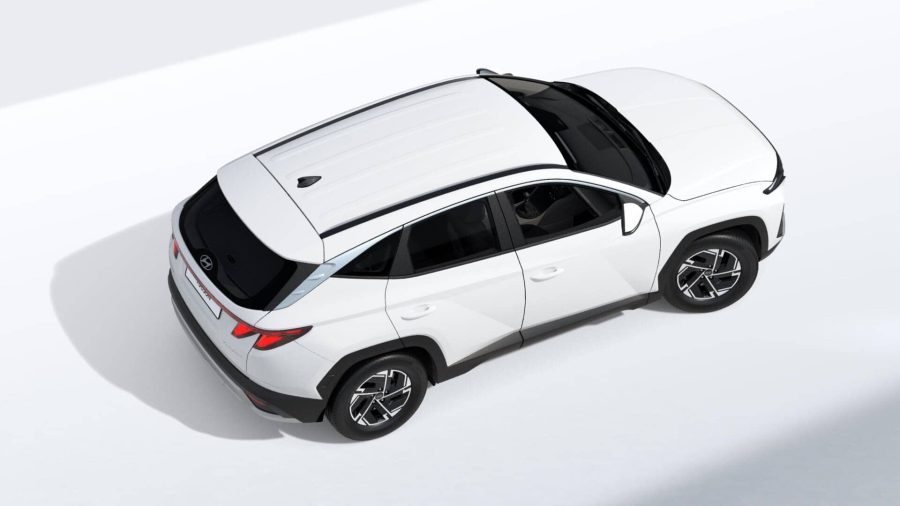 Renting Coches Hyundai Tucson 1.6T HEV AT Klass Atlas White