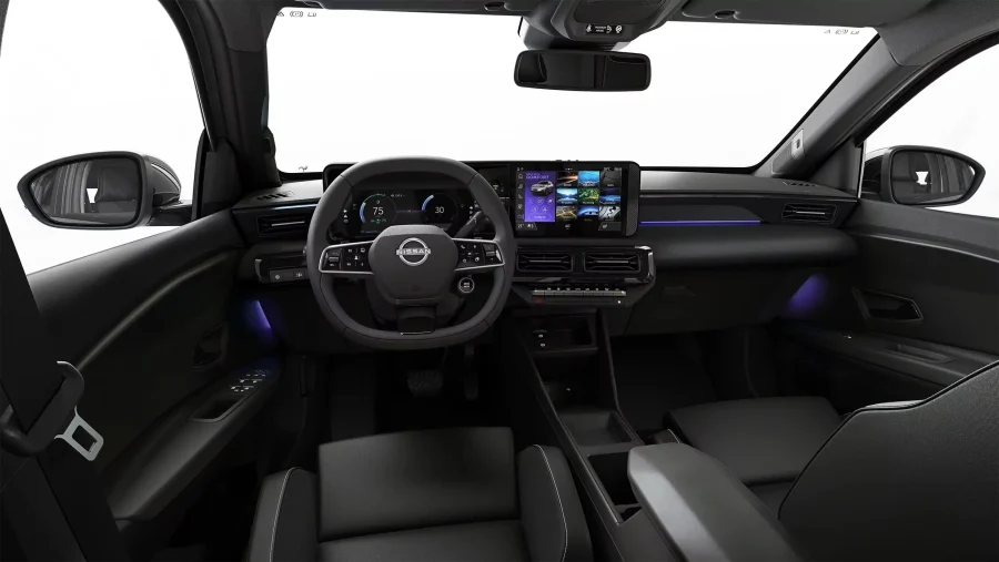 Renting Coches Nissan Micra 40 kWh N-Connecta Mars Red