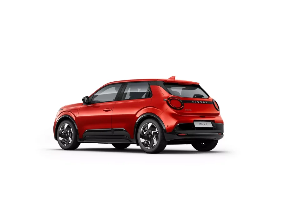 Renting Coches Nissan Micra 40 kWh N-Connecta Mars Red