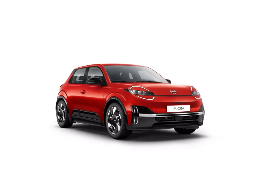 Renting Coches Nissan Micra 40 kWh N-Connecta Mars Red