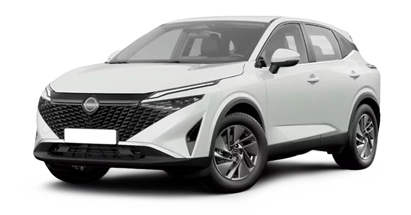 Renting Coches Nissan Qashqai DIG-T Mild Hybrid Acenta Kori White