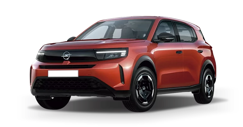 Renting Coches Opel Frontera-1.2T XHT Hybrid eDCT6 81kW Edition Kanyon Orange
