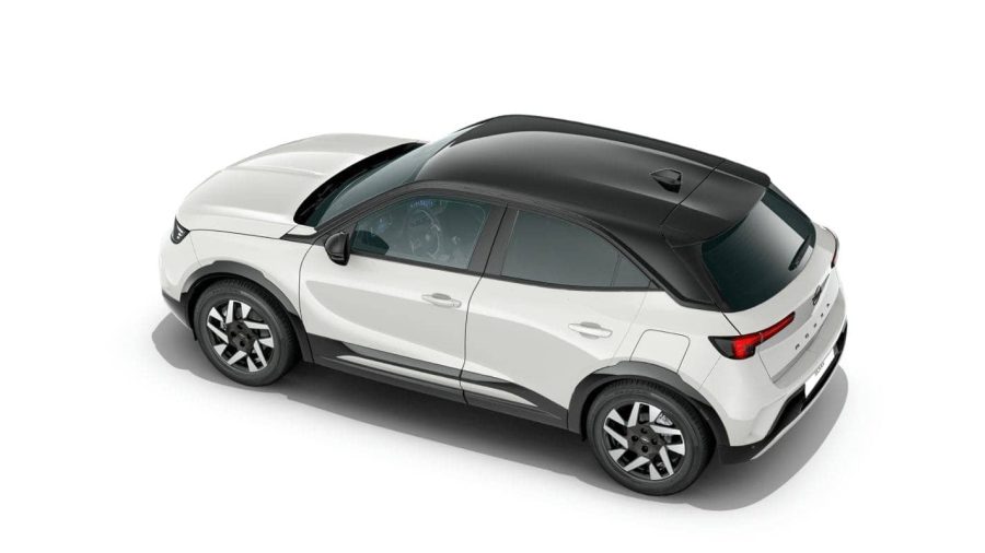 Renting Coches Opel Mokka 1.2T GS Arktis White / Techo Negro