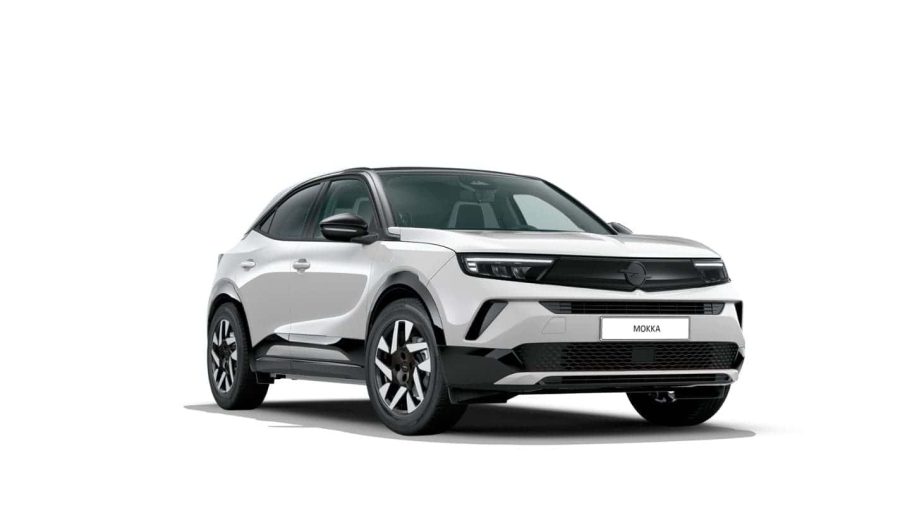 Renting Coches Opel Mokka 1.2T GS Arktis White / Techo Negro