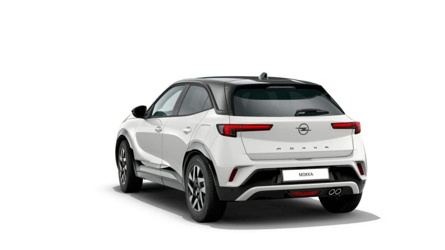 Renting Coches Opel Mokka 1.2T GS Arktis White / Techo Negro