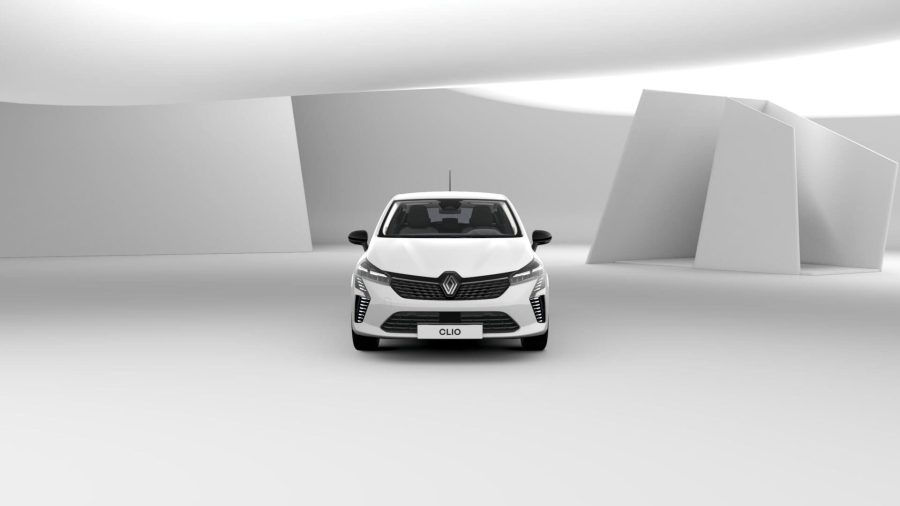 Renting Coches Renault Clio DCi Evolution Blanco Glaciar