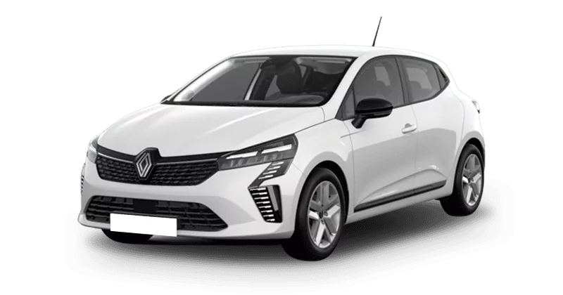 Renting Coches Renault Clio DCi Evolution Blanco Glaciar