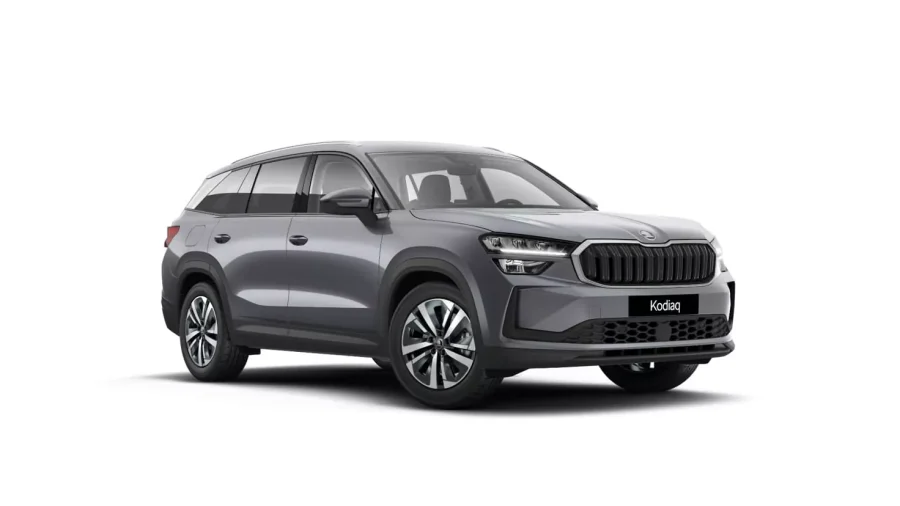 Renting Coches Skoda Kodiaq 1.5 TSI DSG PHEV Selection Gris Graphite, Blanco Luna