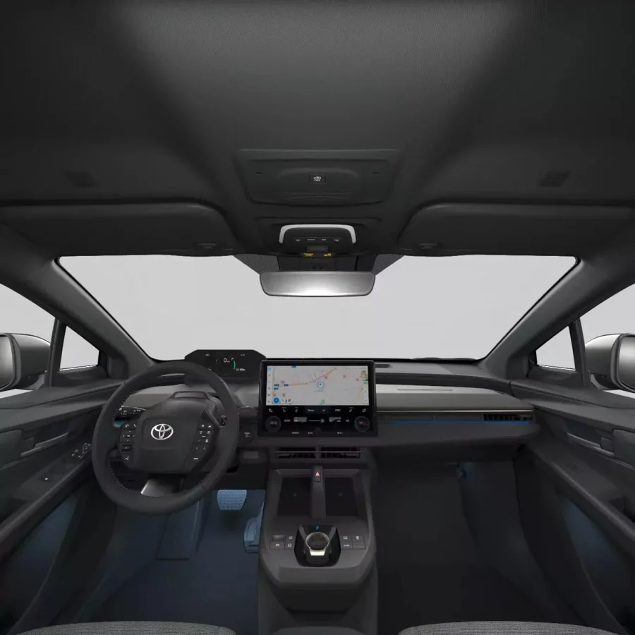 Renting Coches Toyota bZ4X 230E 4×2 5P Advance Negro Cosmos