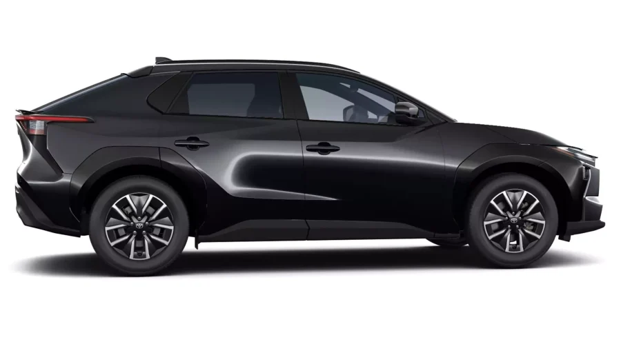 Renting Coches Toyota bZ4X 230E 4×2 5P Advance Negro Cosmos