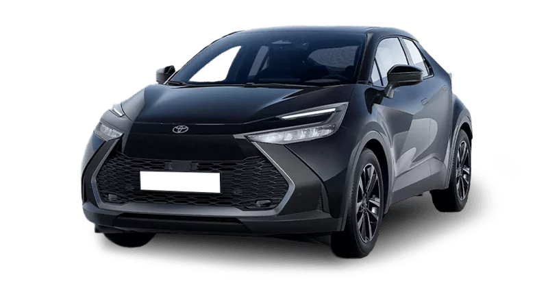 Renting Coches Toyota C-HR-Hybrid 140 e-CVT 5P Advance Negro Azabache